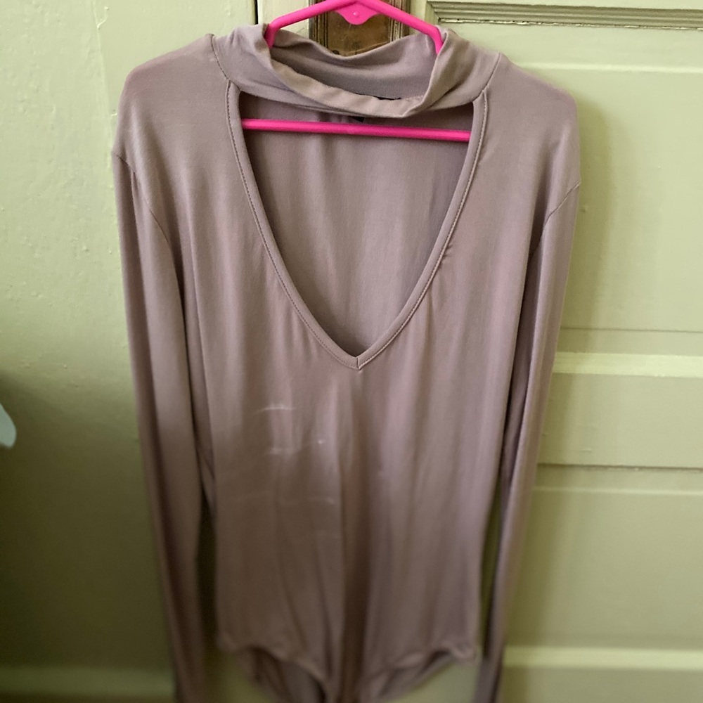 Kendall and Kylie long sleeve bodysuit